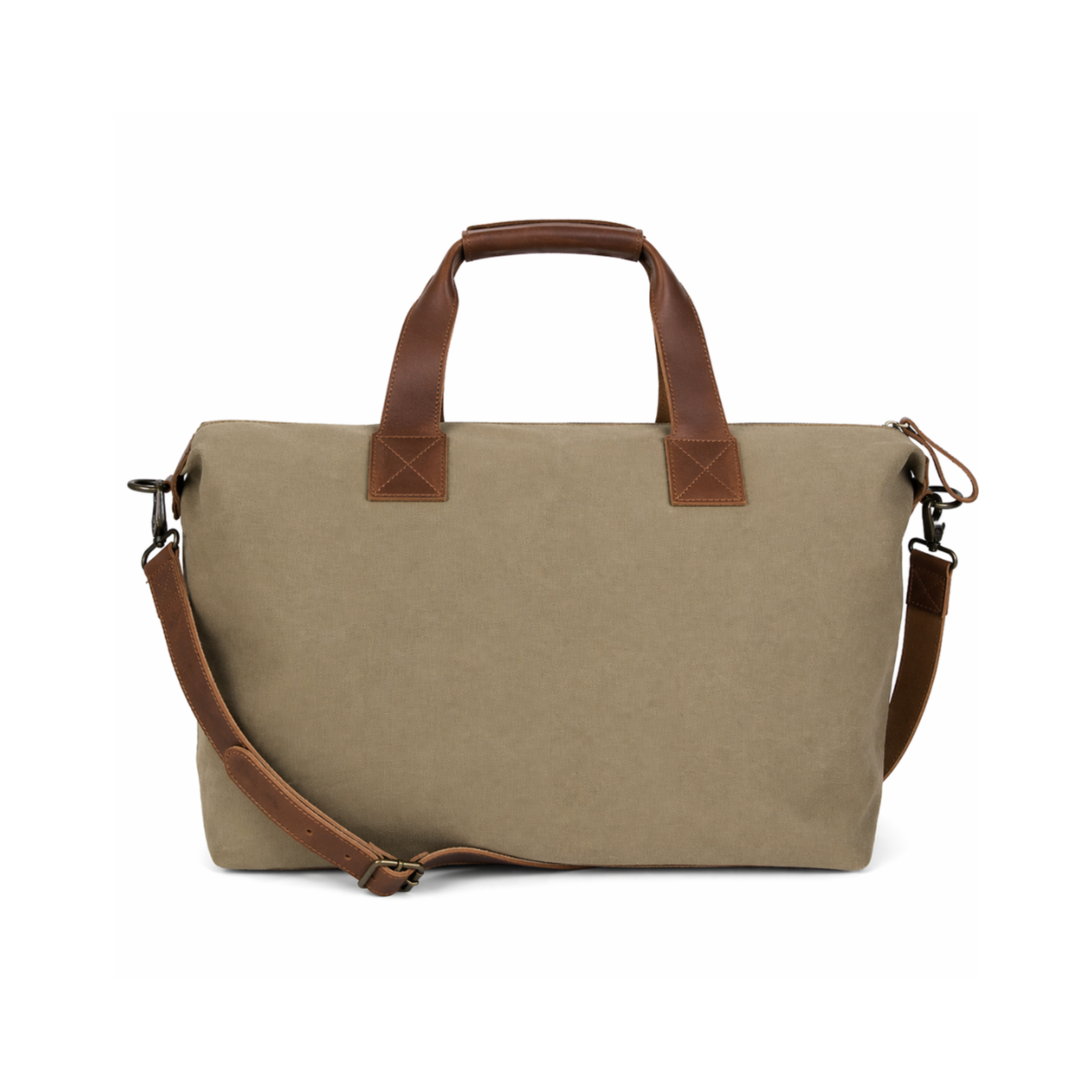 LEATHER DUFFLE BAG