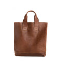 LEATHER SHOPPER TOTE